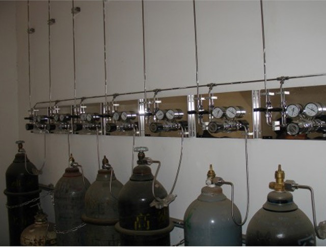 黄冈实验室气路系统